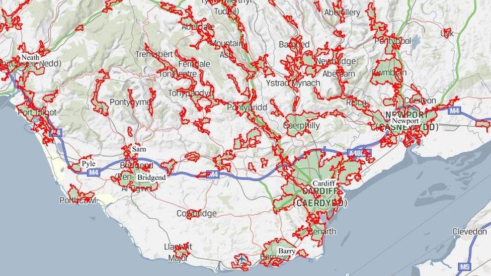 Active travel map