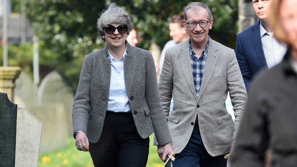 Theresa and Philip May