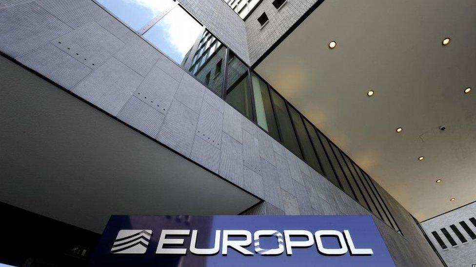 Europol's headquarters in The Hague