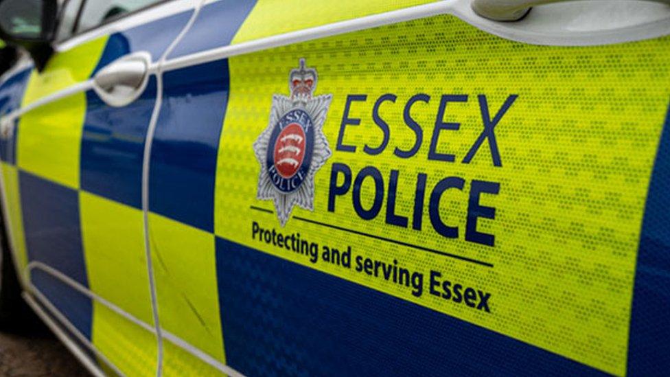 An Essex Police vehicle with sign writing on it