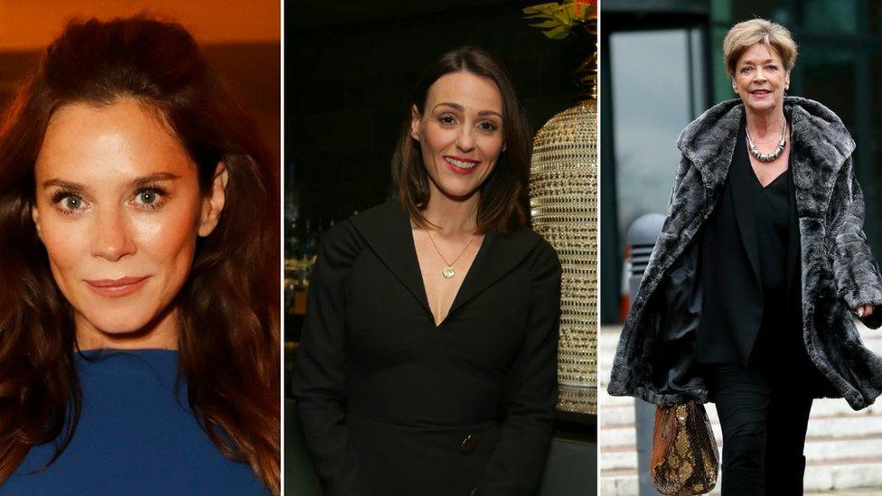 Anna Friel, Suranne Jones and Anne Kirkbride