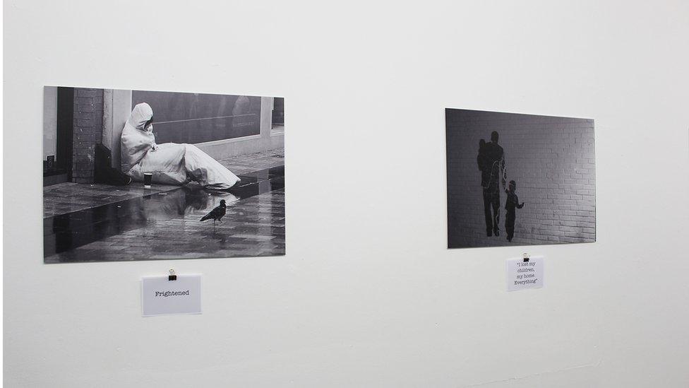 Homelessness photography exhibition