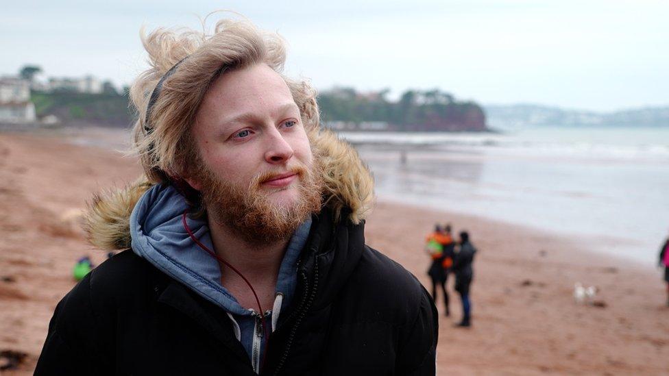 Ryan at the beach