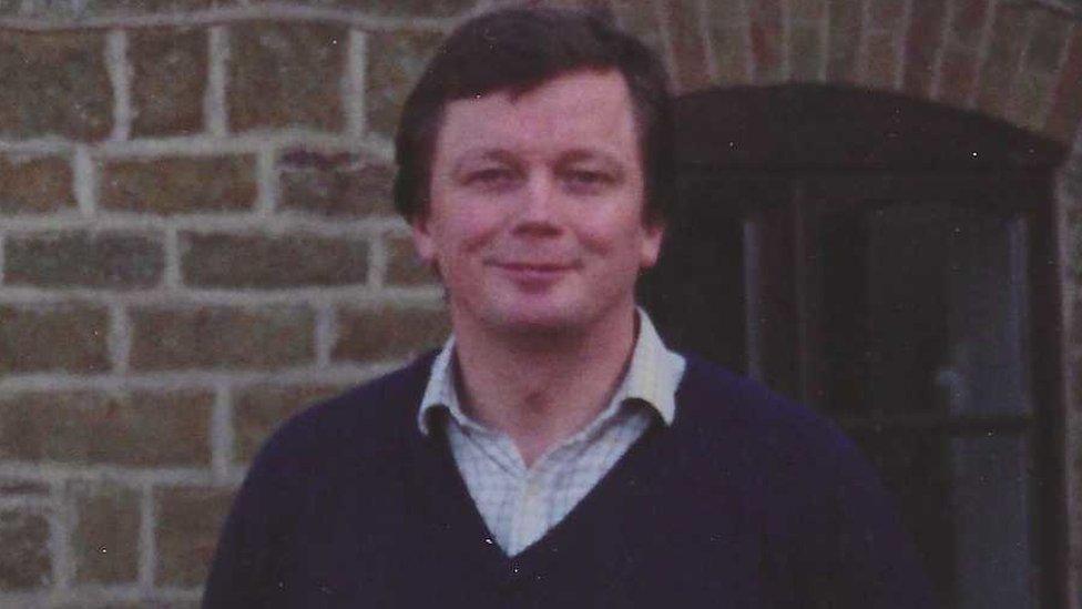 Dr Geoffrey Monks in 1997, the day before he bought the Snooty Fox