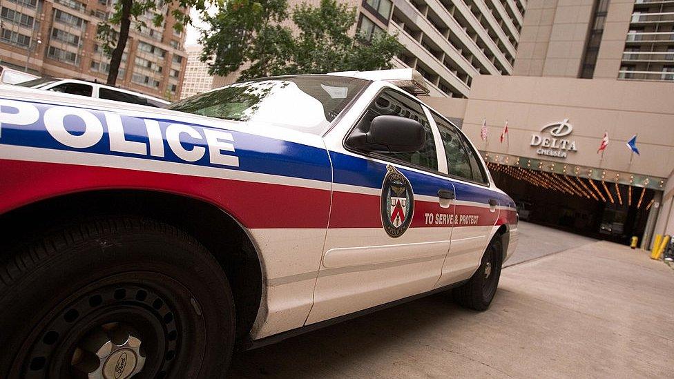 Toronto police car