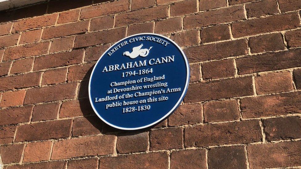 Blue plaque