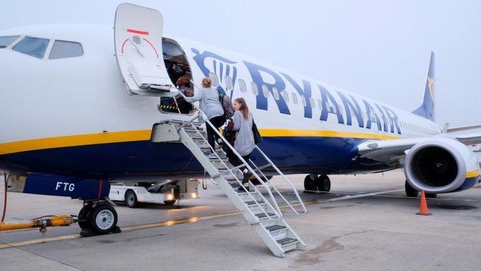 Ryanair plane