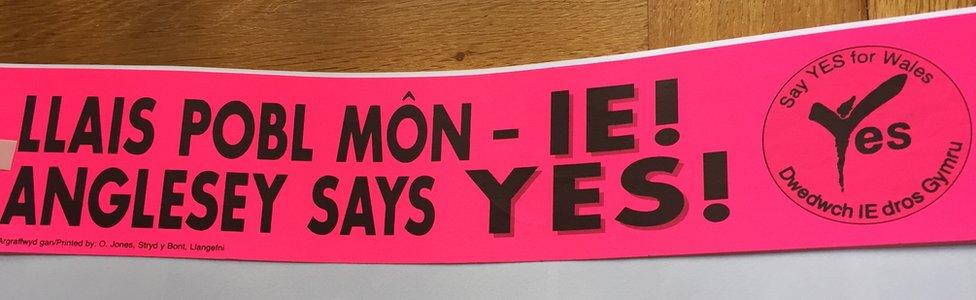 Old Yes campaign publicity