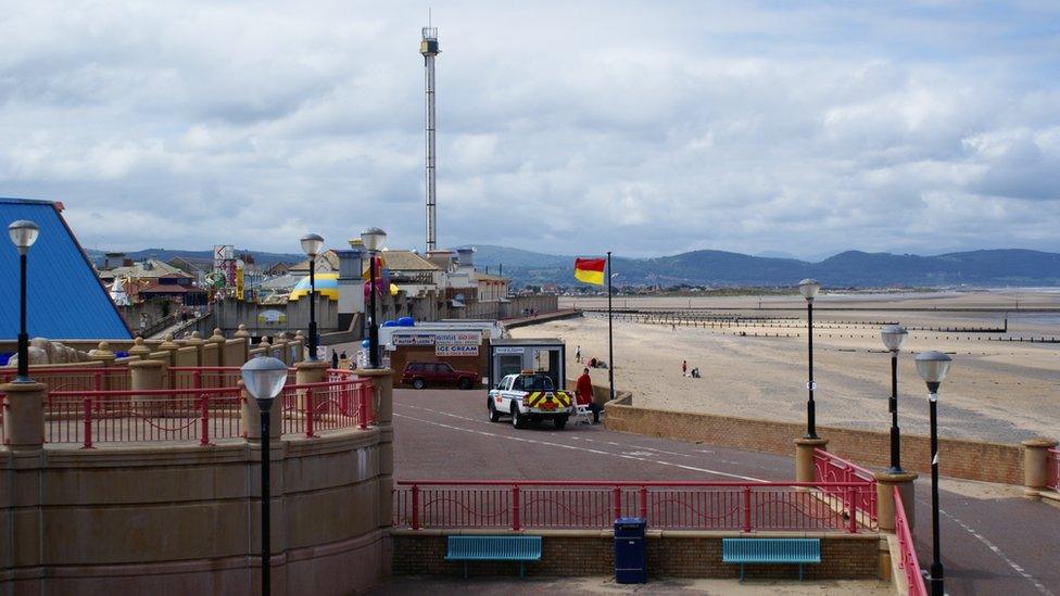 Rhyl seafront