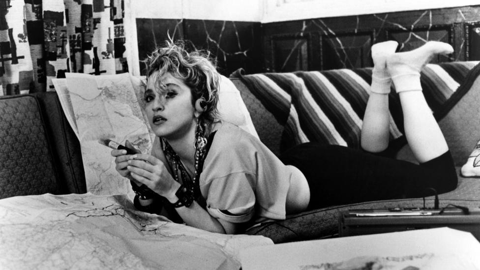 DESPERATELY SEEKING SUSAN, Madonna, 1985,