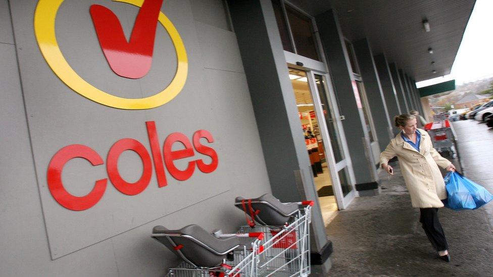 A brand of Coles
