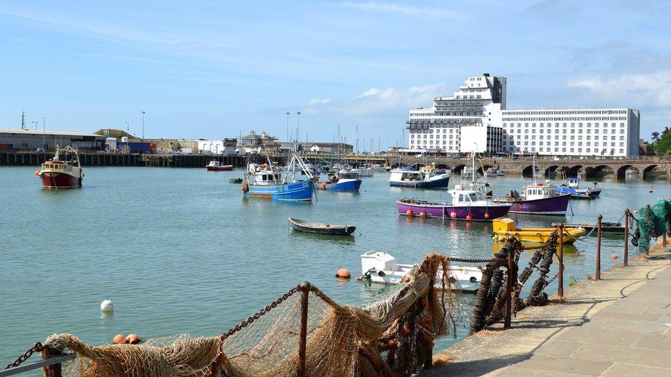 Folkestone harbour