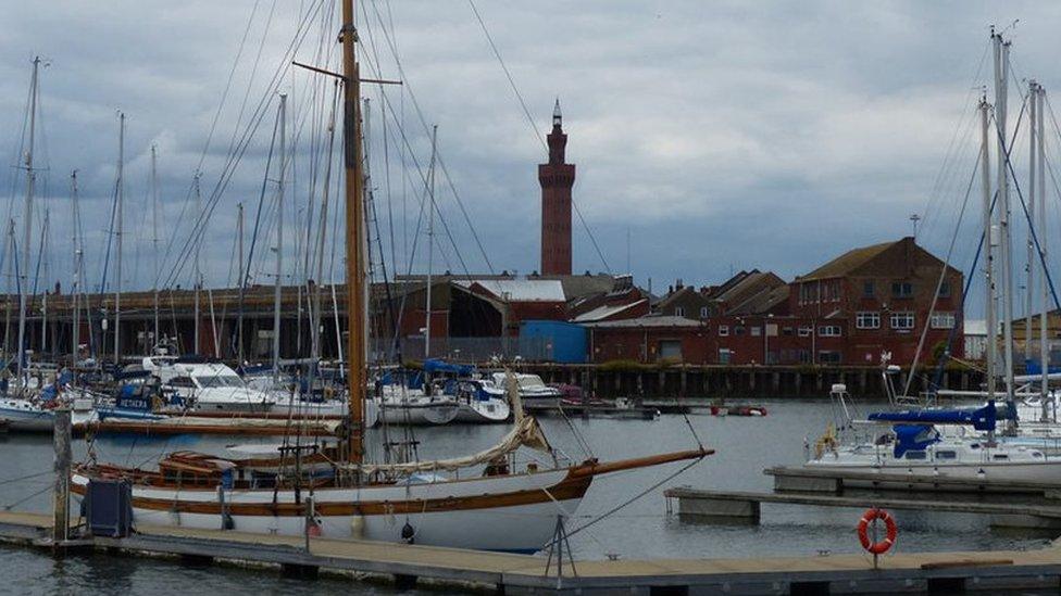 Grimsby docks