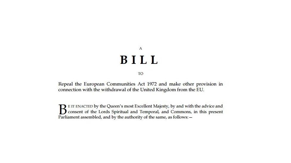 EU Withdrawal Bill