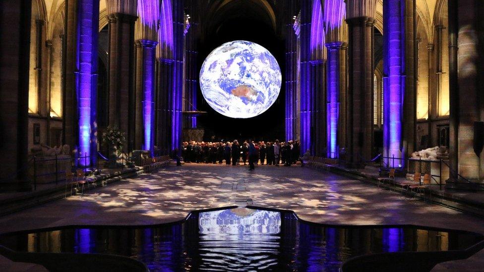 Luke Jerram's Earth artwork Gaia