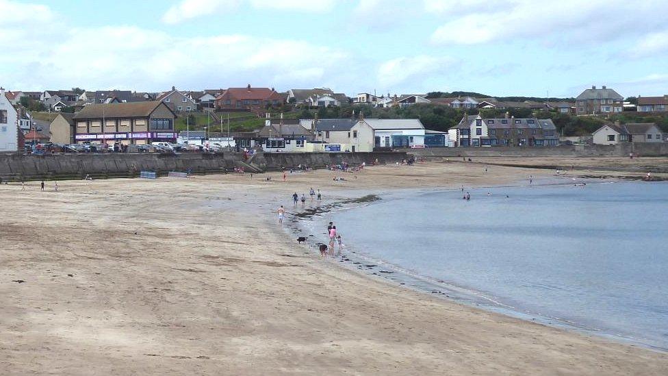 Eyemouth beach