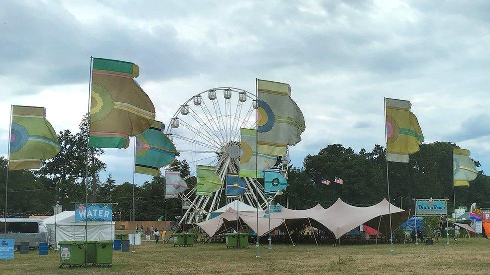 WOMAD 2022 festival site