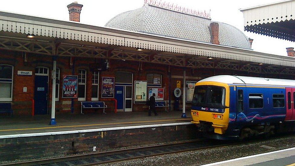 Slough train station