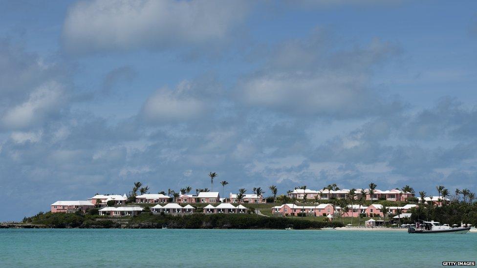 A beach in Bermuda