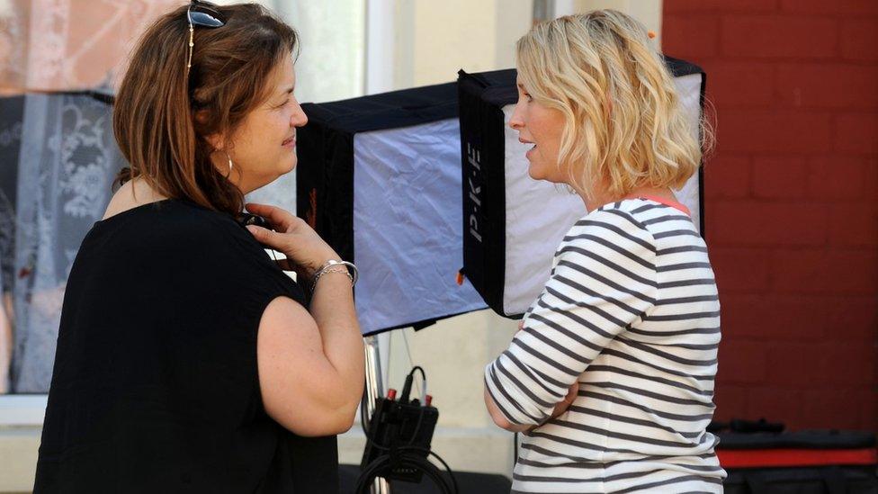 Ruth Jones and Joanna Page