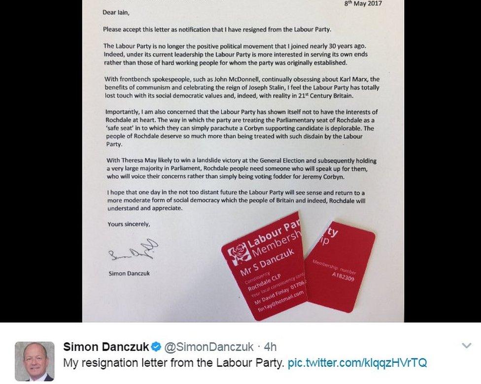 Danczuk letter