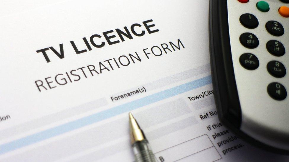 TV Licence form