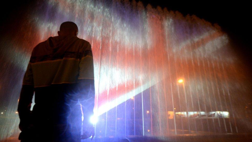 Fountain in Zagreb