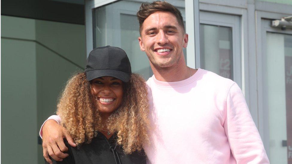 Amber Gill and Greg O'Shea