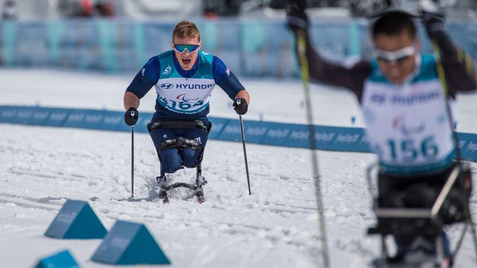 Scott Meenagh in 2018 demonstrating the progress the sport has made since Scott Meenagh became the first British athlete to compete for 20 years at PyeongChang 2018.