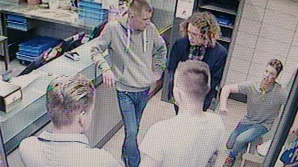 CCTV image - re Horley assault