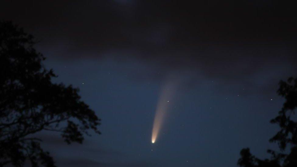 The Neowise Comet was a vision in sky above Northern Ireland