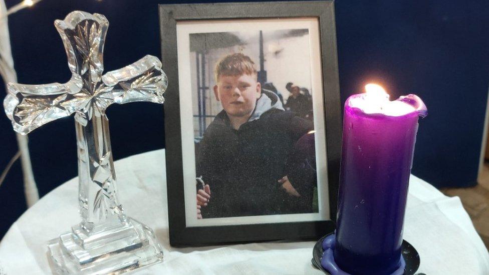 The book of condolence at St Margaret's Church