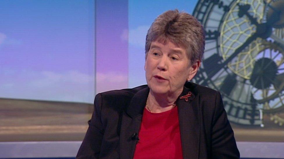 Jane Hutt on Sunday Politics Wales