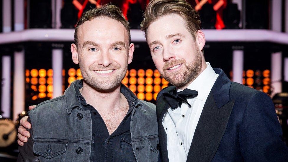 Kevin Simm and Ricky Wilson