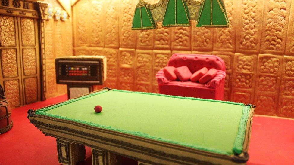 The billiards room