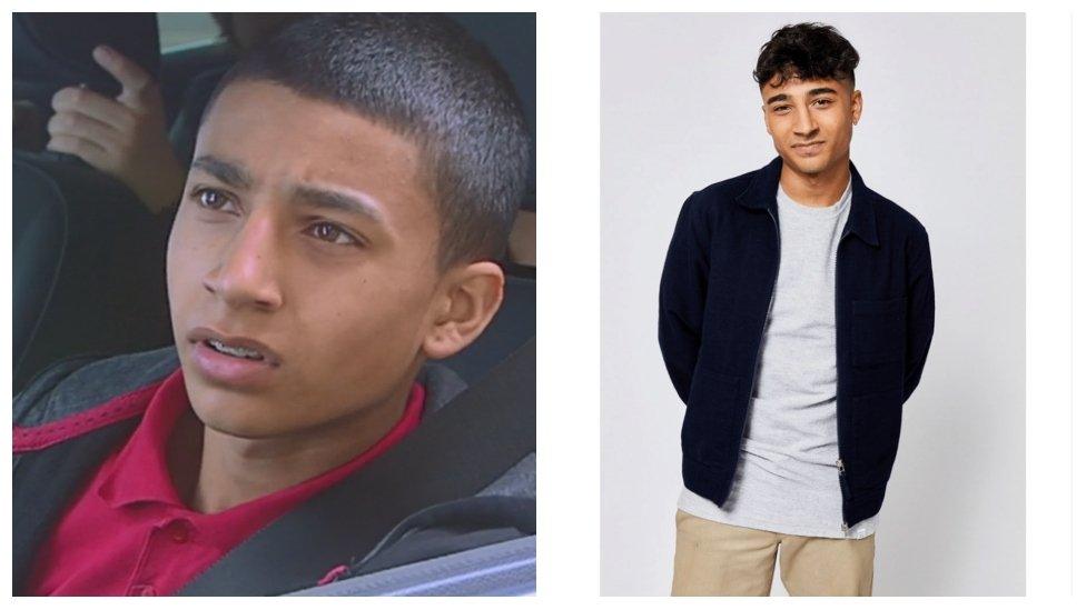 CBBC presenter Karim Zeroual 10 years ago verses now.