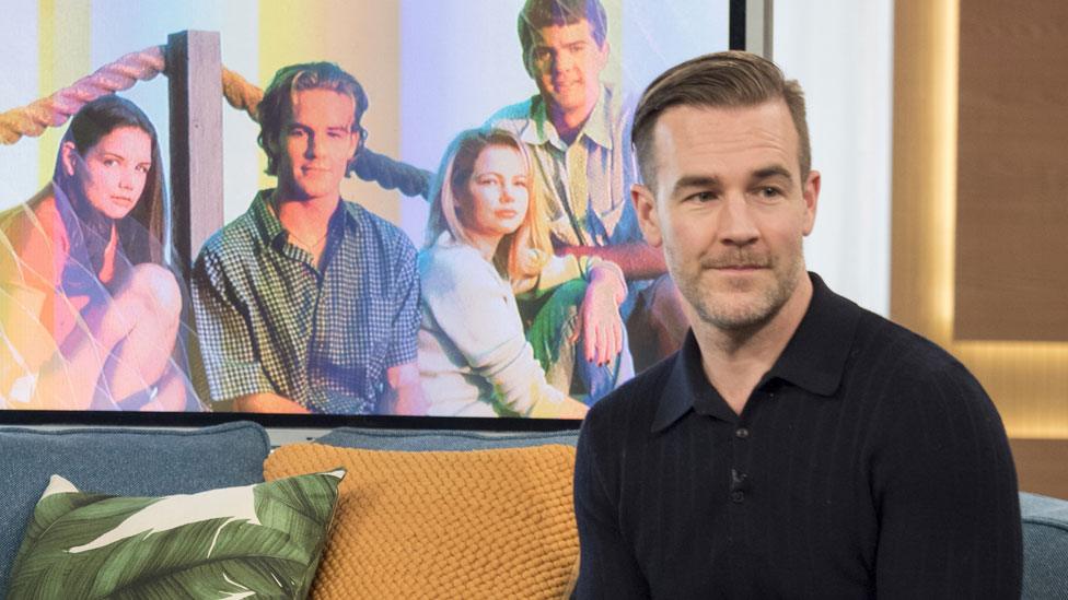 James Van Der Beek on This Morning