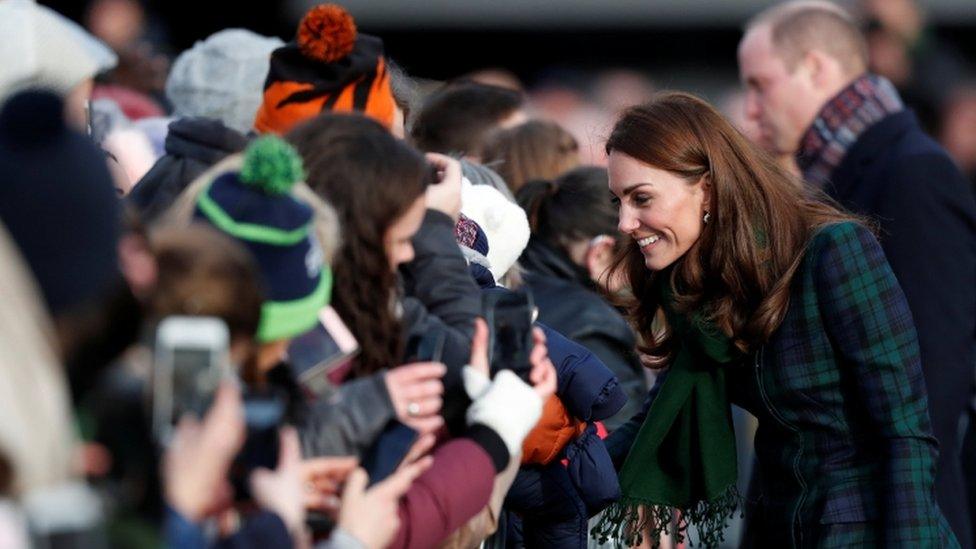 Royal visit to V&A Dundee