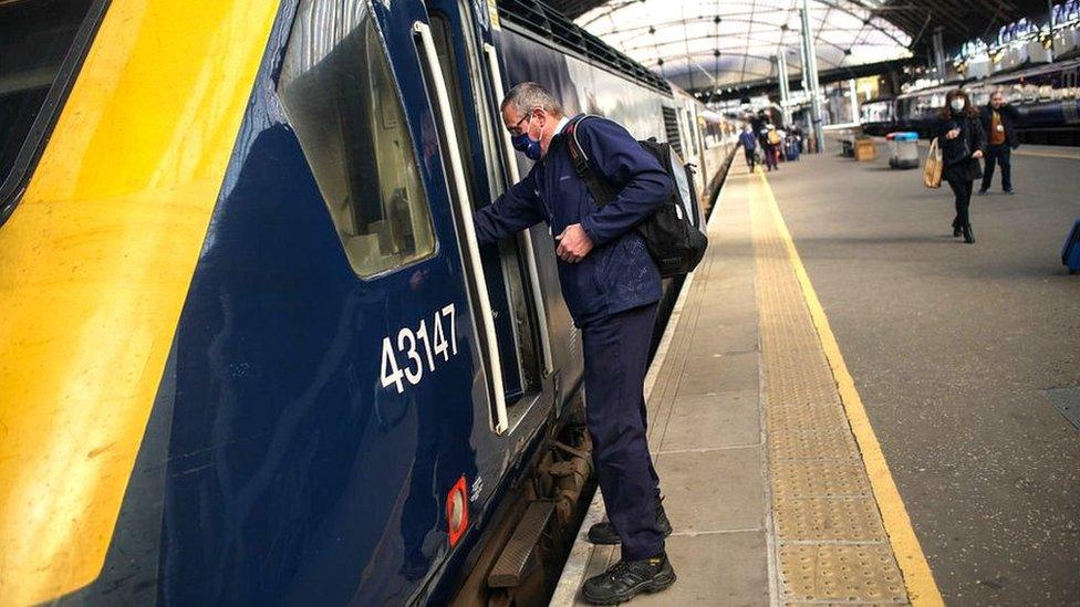 Scotrail train