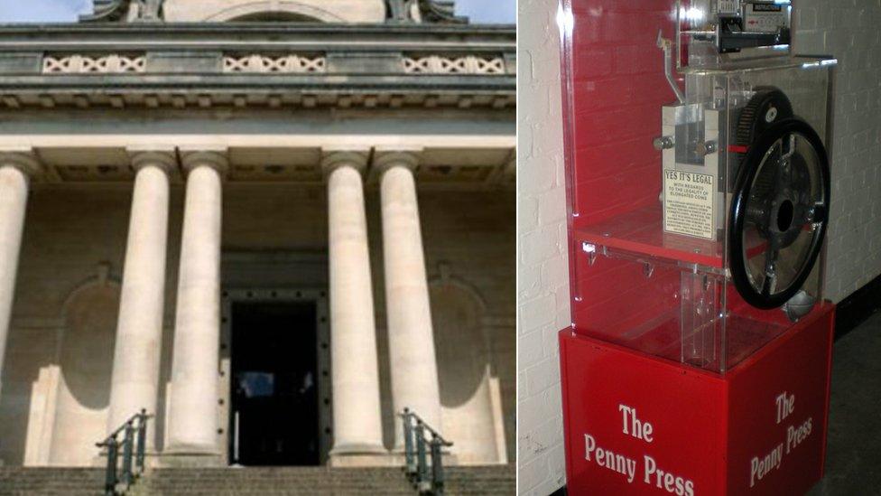 Penny press and Museum