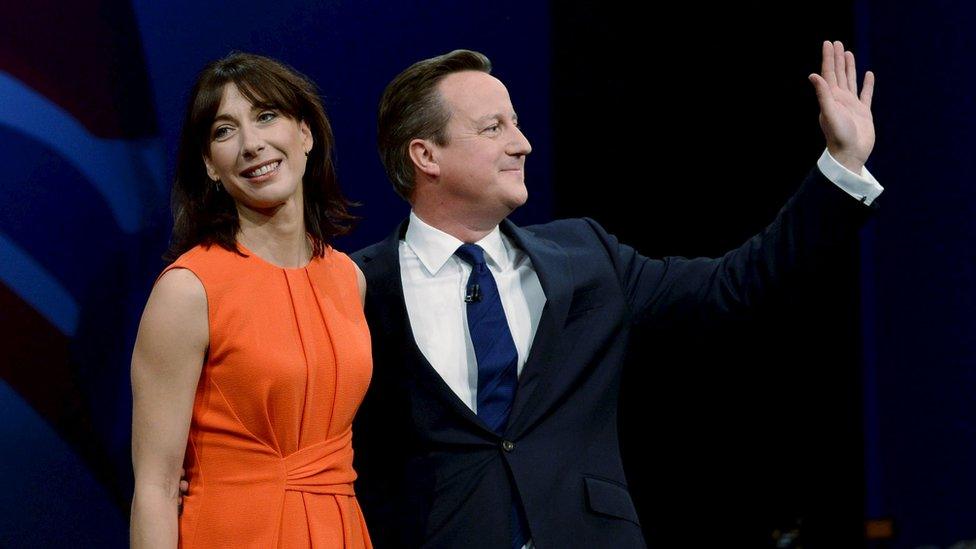 David and Samantha Cameron