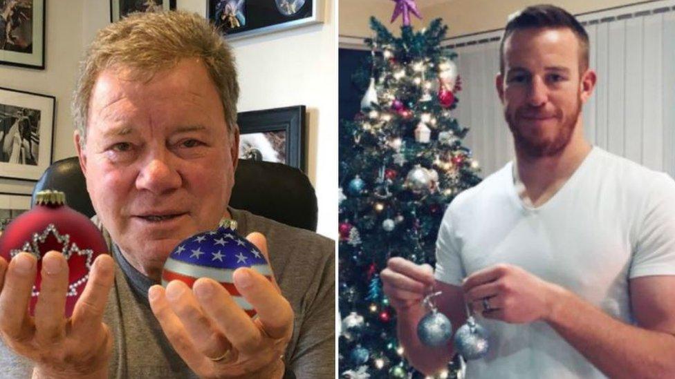 William Shatner and Adam Rooney