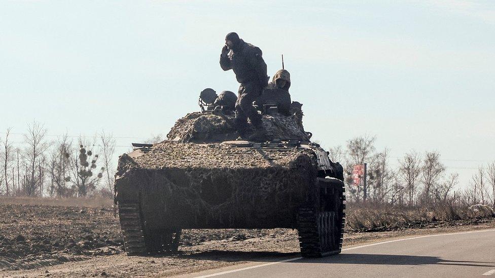 Ukrainian soldiers