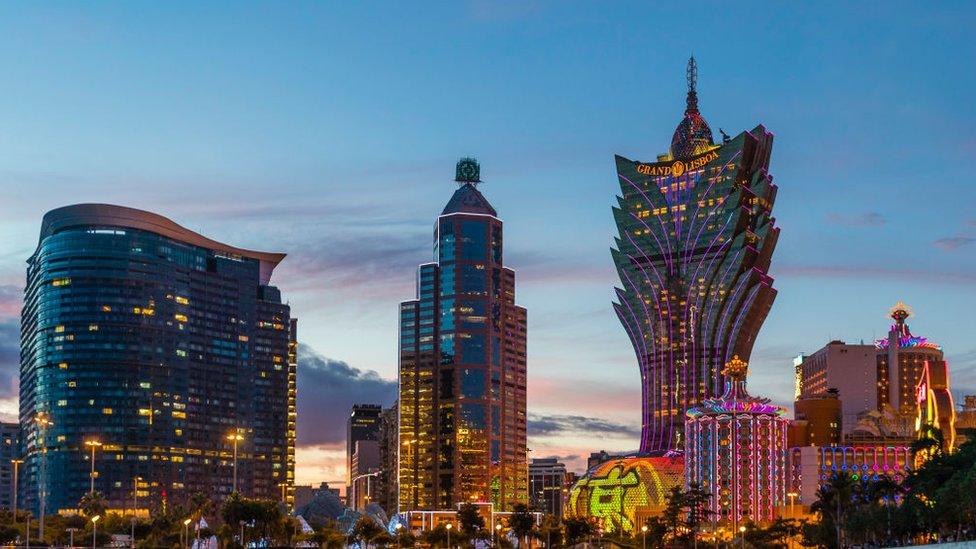 Macau skyline