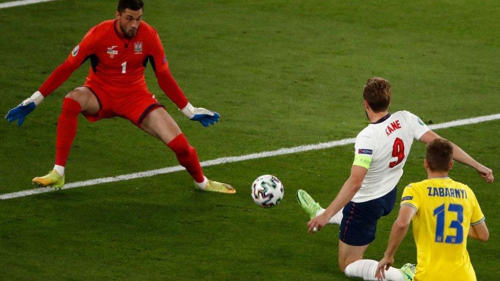 harry kane goal in euro quarter final