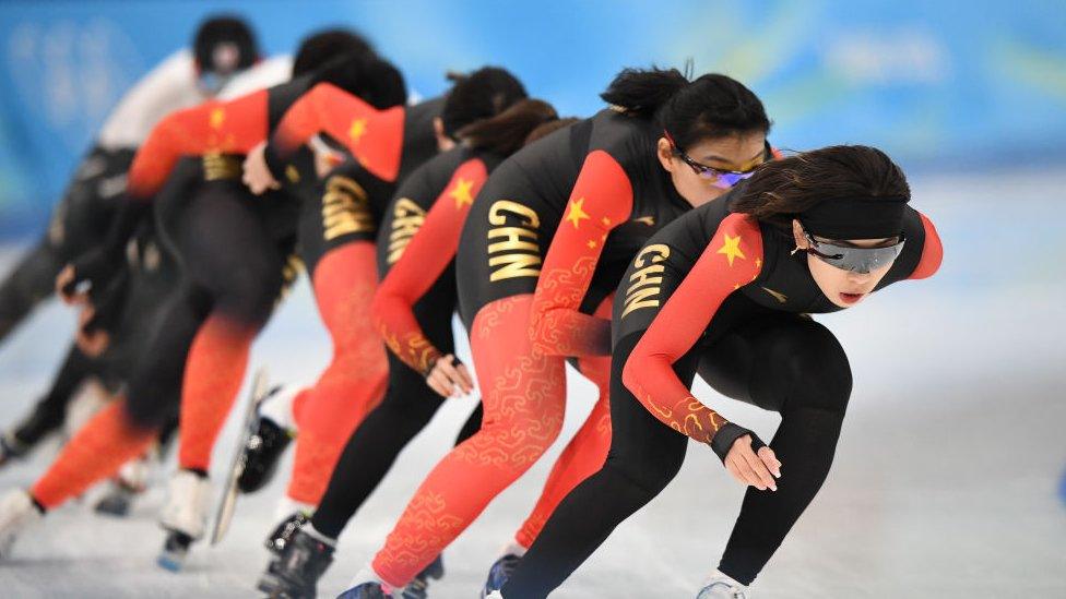 China speed skating