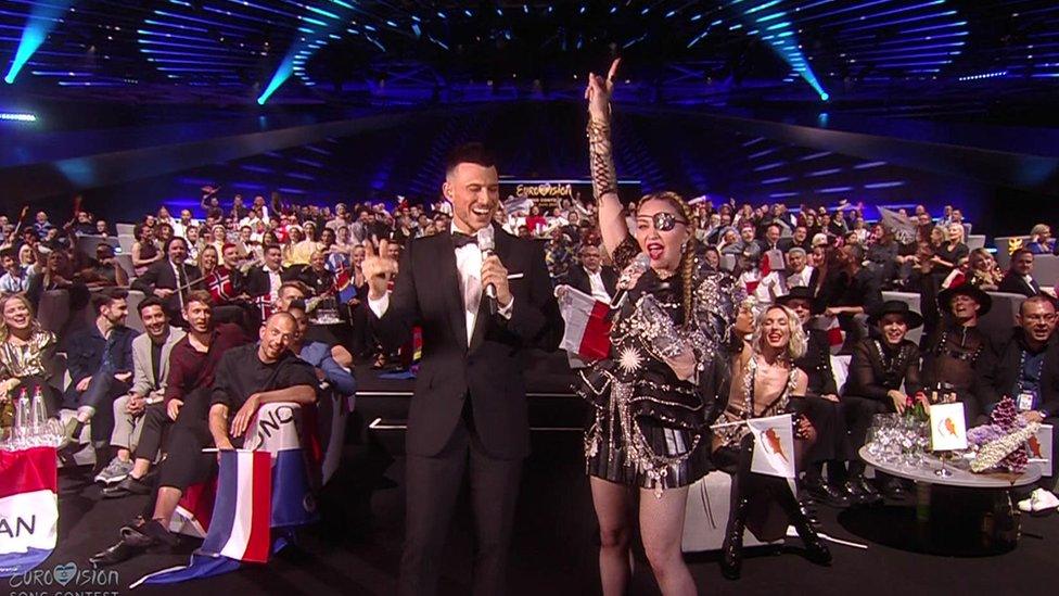 Madonna at Eurovision