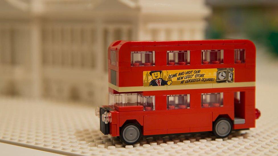 Lego London bus