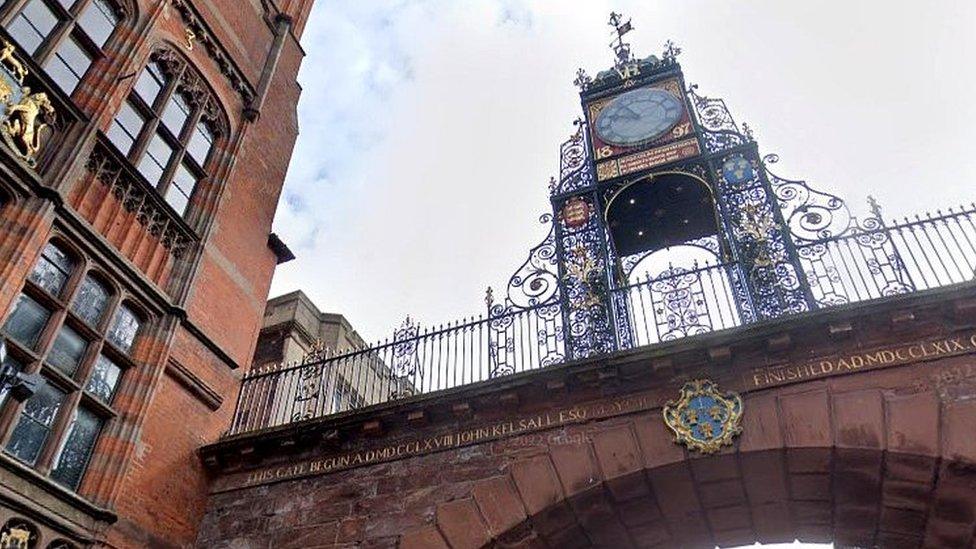 Chester's Eastgate Clock