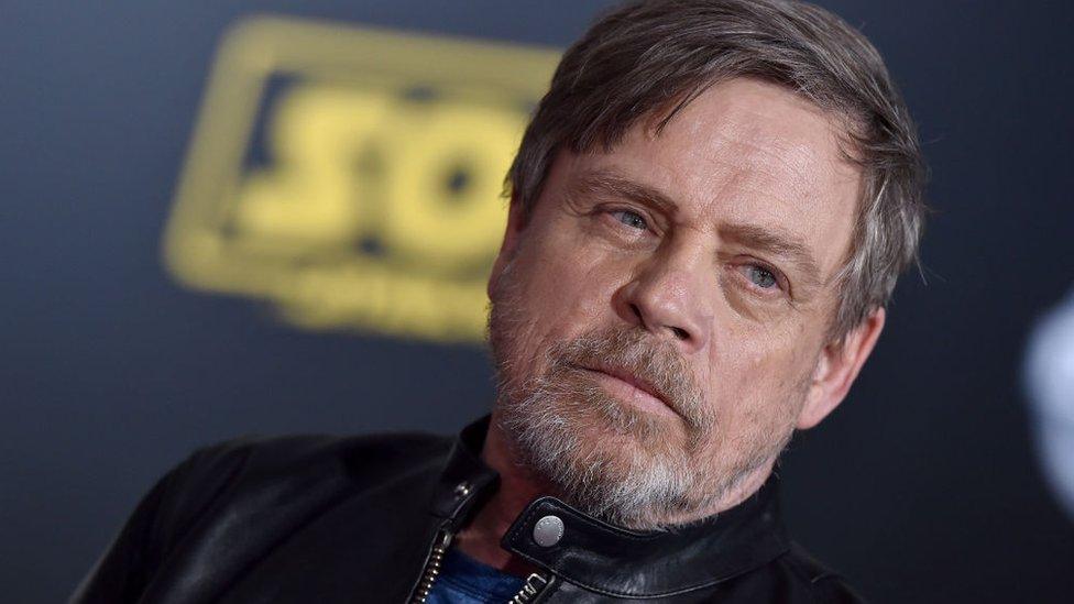 Luek Skywalker actor Mark Hamill